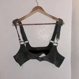 Free People | Accessories | Free People Suede Beacon Corset 